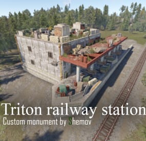 More information about "Triton railway station | Custom monument by Shemov"