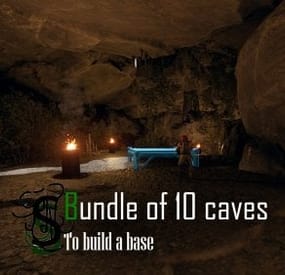 More information about "Bundle of 10 custom caves to build a base | Custom places to build a base by Shemov"