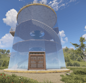 More information about "Glass House With Tree Inside"