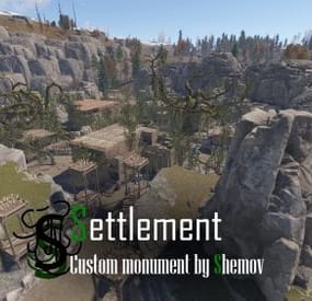 More information about "Swamp Settlement | Custom Monument By Shemov"