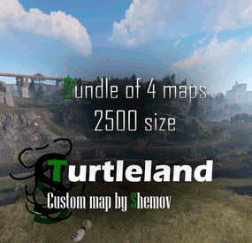 More information about "Bundle of 4 maps | 2500 size"