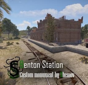 More information about "Benton Railway Station | Custom Monument By Shemov"