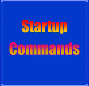 More information about "Startup Commands"