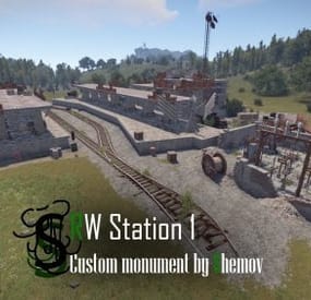 More information about "Railway Station 1 | Custom Monument By Shemov"