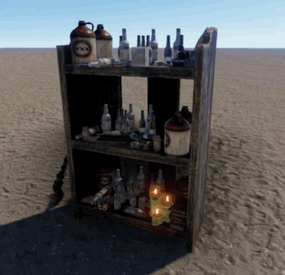 More information about "Bar Shelf Decoration"