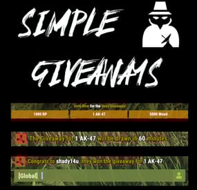 More information about "Simple Giveaways"