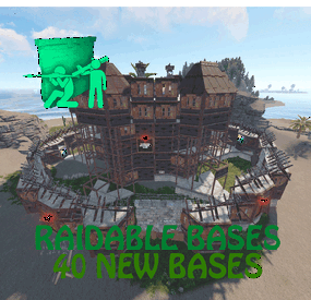 More information about "PACK-2  40 RAIDABLE BASES."