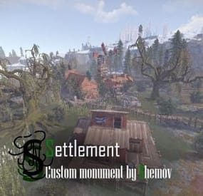 More information about "Settlement 26 | Custom Monument By Shemov"