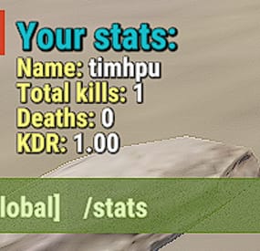 More information about "Stats plugin - KD, Top Players, Personal Kill, Deaths ratio."