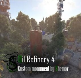 More information about "Oil Refinery 4 | Custom Monument By Shemov"