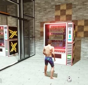More information about "Vending Machine Modern (Black & White)"