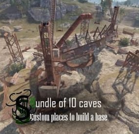 More information about "Bundle of 10 custom caves to build a base 3 | Custom places to build a base by Shemov"