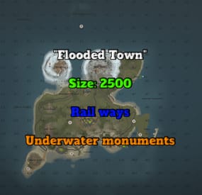 More information about "Small map (2500) | "Flooded Town""