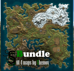 More information about "Bundle of 4 maps 2500 size 2 | Custom Maps By Shemov"