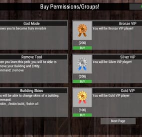More information about "Permission/Group Shop"