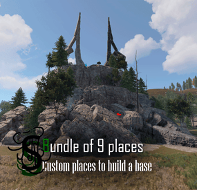 More information about "Bundle of 9 custom caves | Custom Places To Build a Base by Shemov"