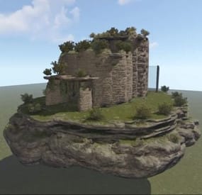 More information about "Floating Stone Building"