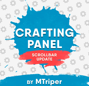 More information about "Crafting Panel"