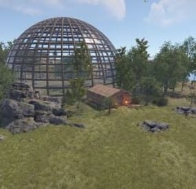 More information about "Glass Dome Build Area"