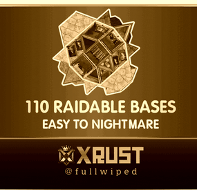 More information about "Raidable Bases Pack (110 Bases)"