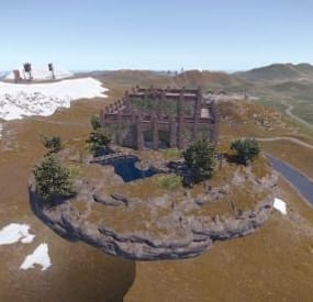 More information about "Flying Custom Castle (Build Area)"