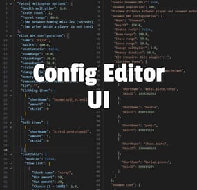 More information about "Config Editor UI"