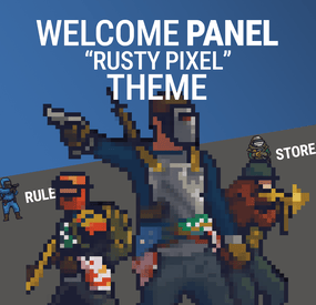 More information about "Welcome Panel "Rusty Pixels" Theme"