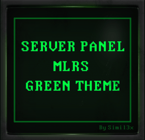 More information about "MLRS Green Theme for Server Panel"