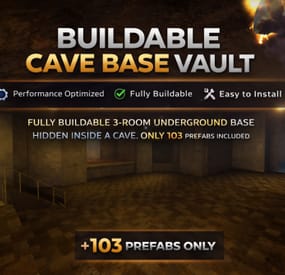 More information about "Buildable Cave Base Vault Prefab"
