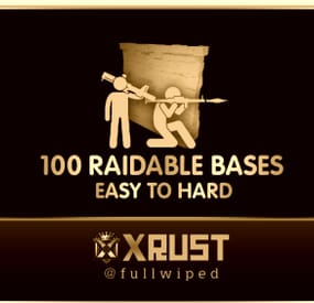 More information about "Raidable Bases Pack (100 Bases - Expanded Package, from Easy to Hard)"