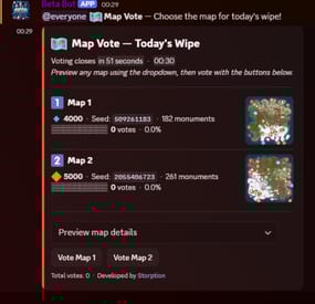 More information about "Rust Map Vote Discord Bot"