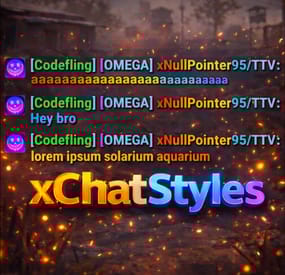More information about "Chat Styles (Names, Messages & Prefixes)"