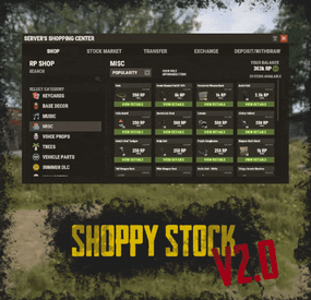 More information about "Shoppy Stock"