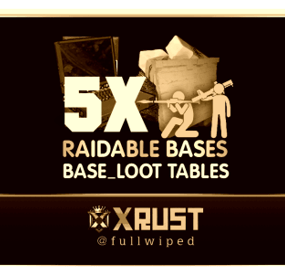 More information about "Raidable Bases Loot Tables Pack (5X and Higher Servers)"