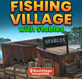 More information about "Improved Fishing Village A,B,C - Stables, Drone Marketplace, Airwolf & Much More"