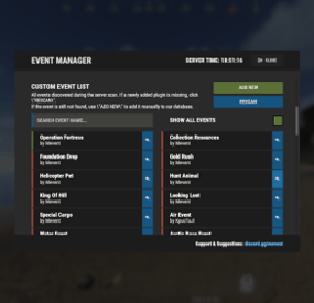 More information about "Events Manager"