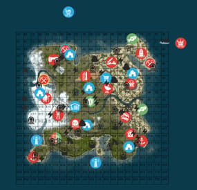 More information about "Premium 3000‑Size Rust Map – Launch Site + Excavator"