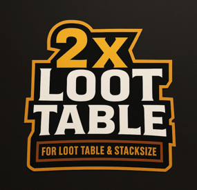 More information about "2x Loot table for Loot Table & Stacksize"