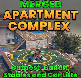 More information about "Merged Apartment Complex - Outpost, Bandit, Stables and Garage"
