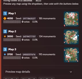 More information about "Rust Map Vote Discord Bot"