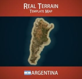 More information about "Argentina Template Map"