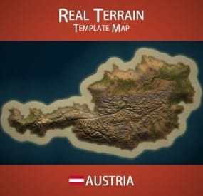 More information about "Austria Template Map"