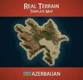More information about "Azerbaijan Template Map"