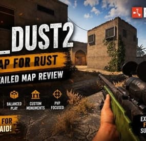 More information about "Dust 2 CSGO Custom Rust Remake (prefab)"
