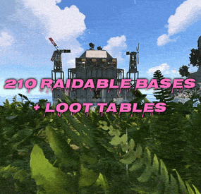 More information about "210 Raidable Bases Full Pack & Loot Tables + Config + Profiles (Easy to Nightmare)"