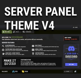 More information about "Server Panel Theme V4 Windowed"