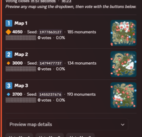 More information about "Rust Map Vote Discord Bot"