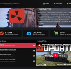 More information about "Rust Website Template"