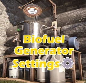 More information about "Biofuel Generator Settings"