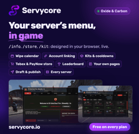 More information about "Servycore In-game UI – Info Panel, Welcome Menu, Kits & Store"